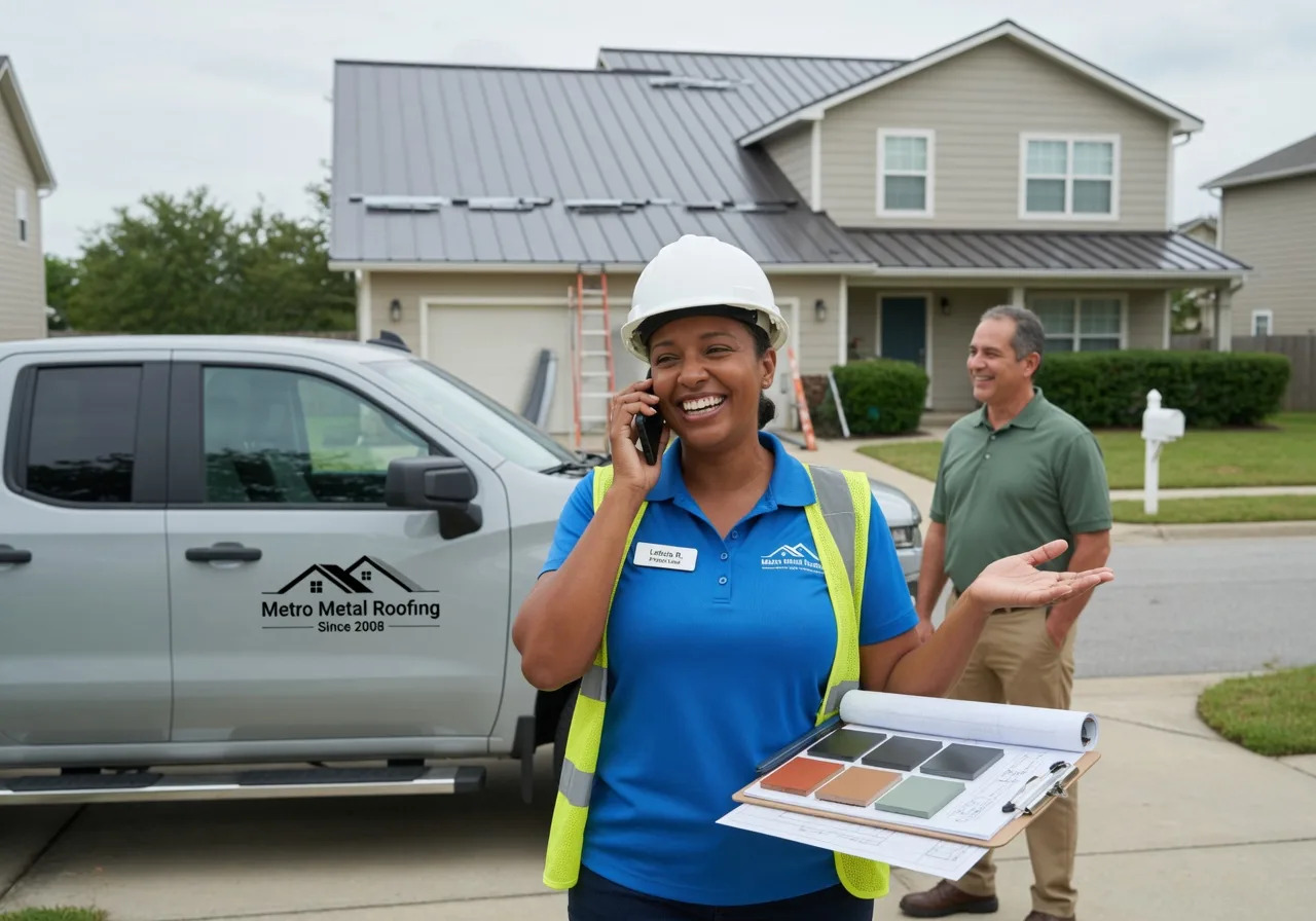 Storm Damage Metal Roof Repair in Churchville, VA